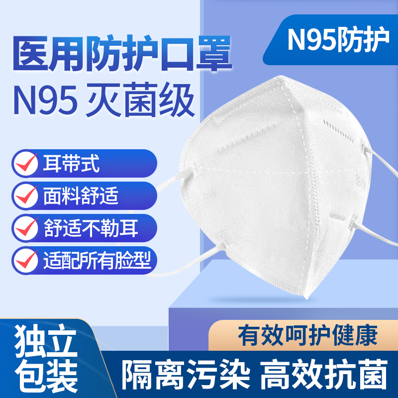 美格尔 N95医用防护口罩（耳挂式）